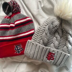 Fresno State beanies one size